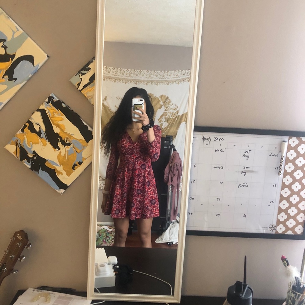 Hollister wrap dress